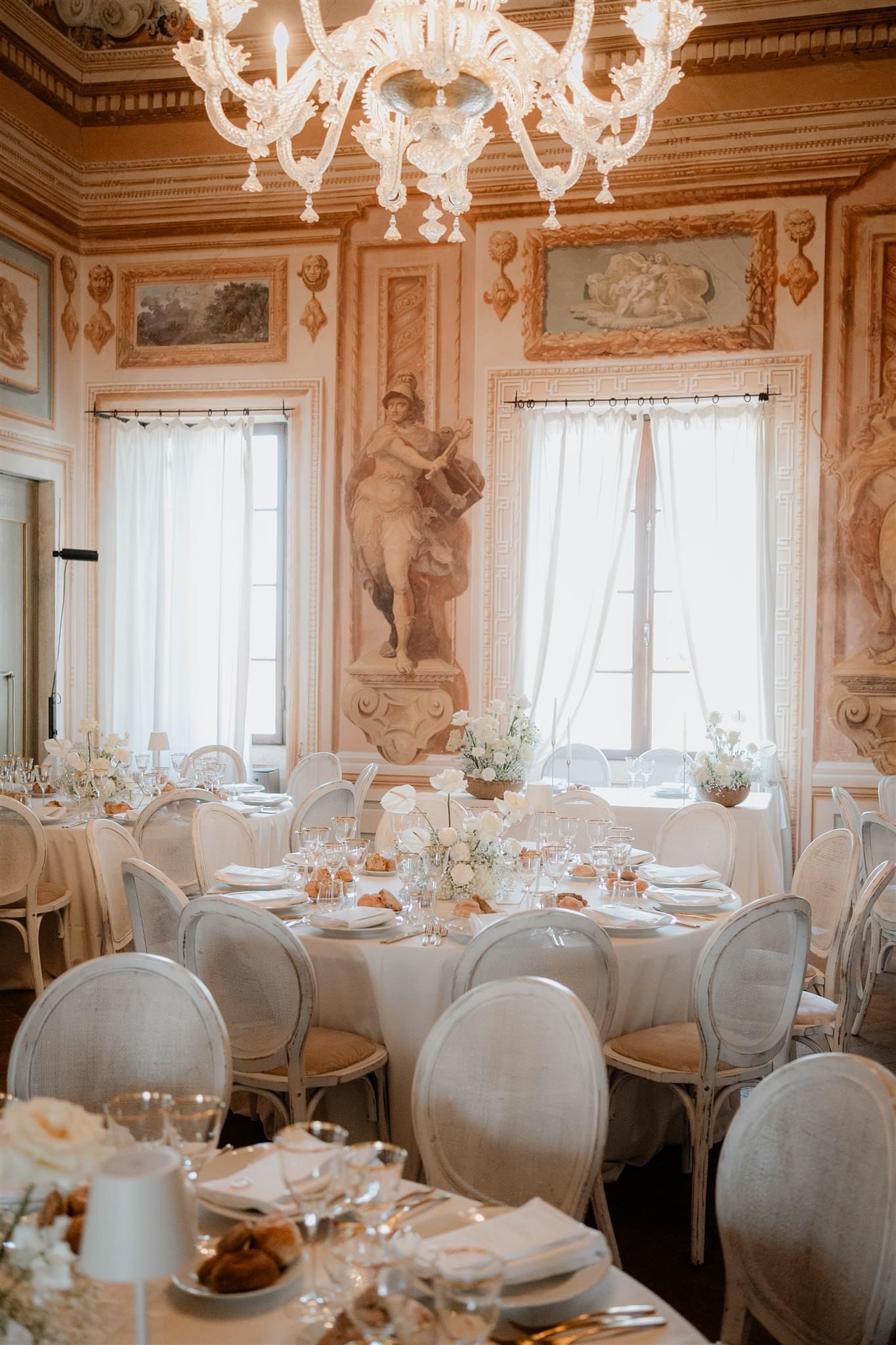 Sala pranzo villa veneta matrimonio