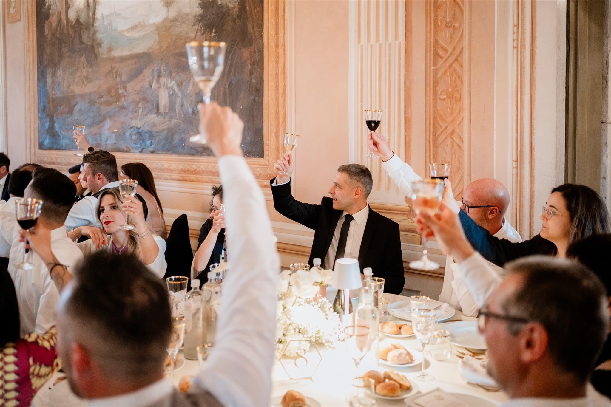 Sala pranzo villa veneta matrimonio